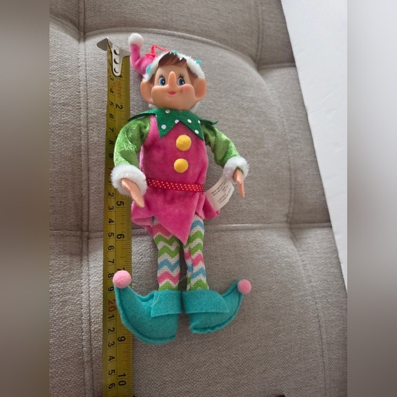 Colorful Christmas Elf  Toy - Picture 7 of 8